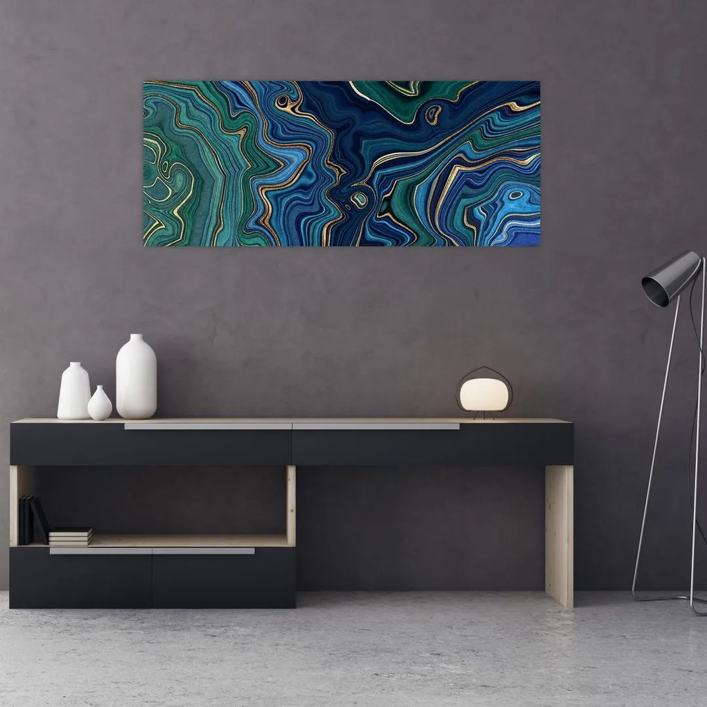 Tablou - Marmură de agat (120x50 cm)