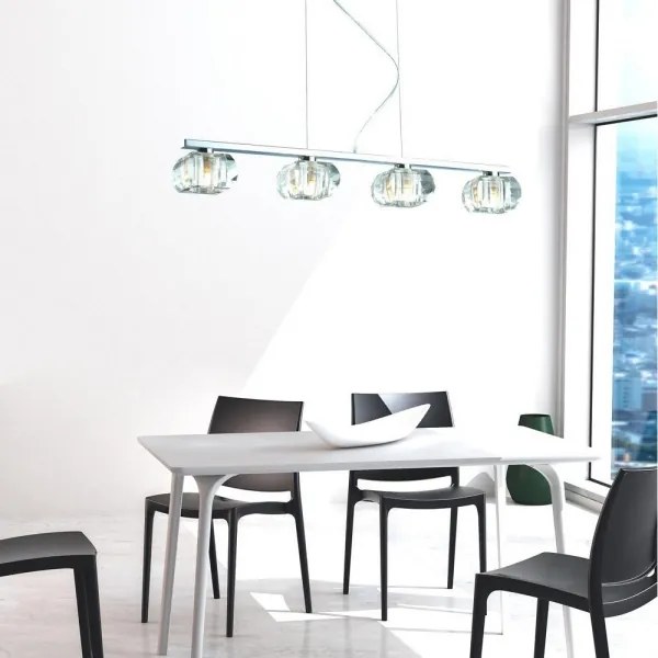 Azzardo AZ0493 - Lustră pe cablu RUBIC 4xG9/40W/230V