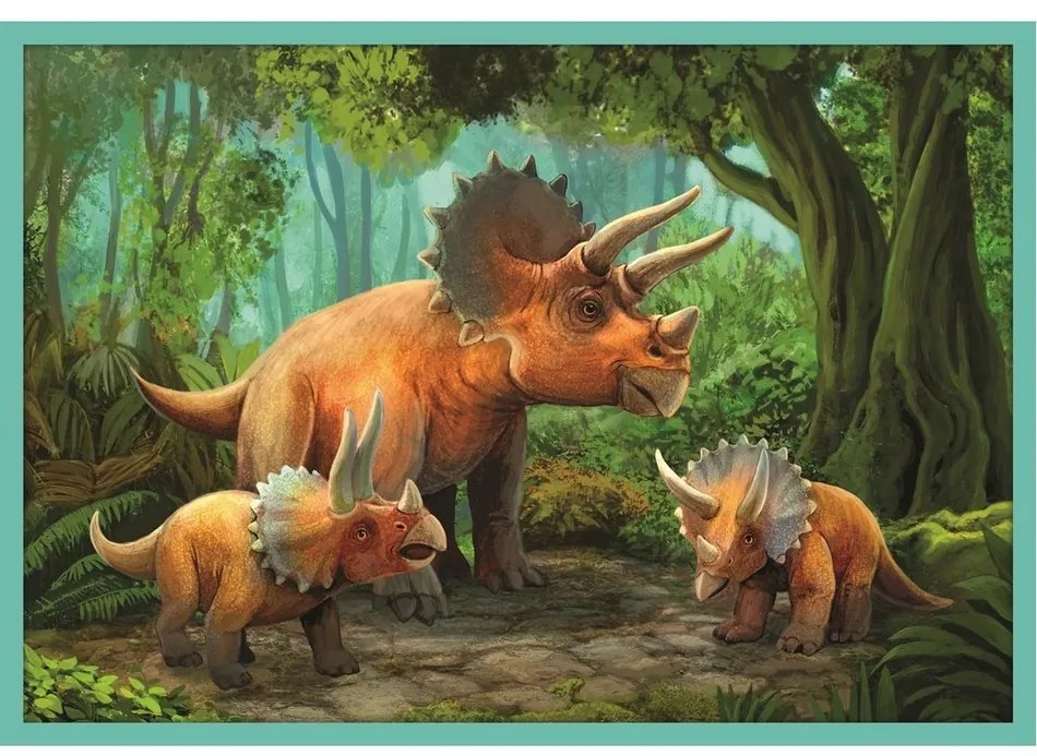 Puzzle Trefl Dinozauri, 10în1