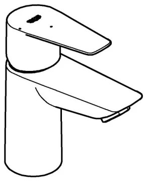 GROHE START EDGE 23900001 - Baterie lavoar, mărime S, crom lucios