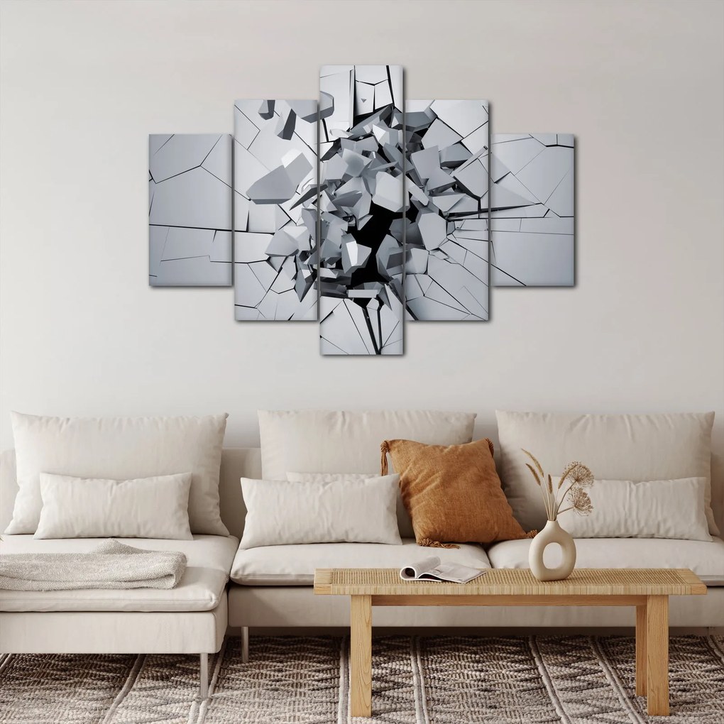 Tablou abstracție 3D (150x105 cm)