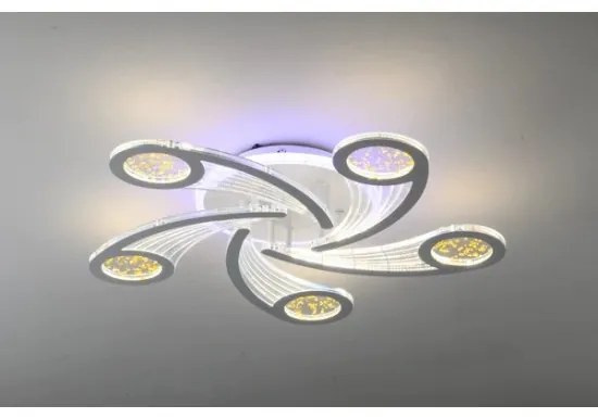 Lustra LED Cu Telecomanda, Elit's Esn M398-5RGB R 138w