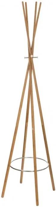 Cuier 5FIVE din bambus si metal, 53x176cm, Maro
