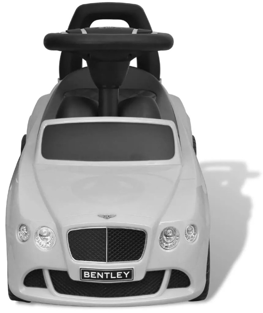 Masina pentru copii fara pedale Bentley Alb