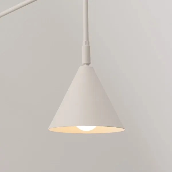 Lampă de perete Sollux SL.1699 NOX 1xE14/10W/230V crem