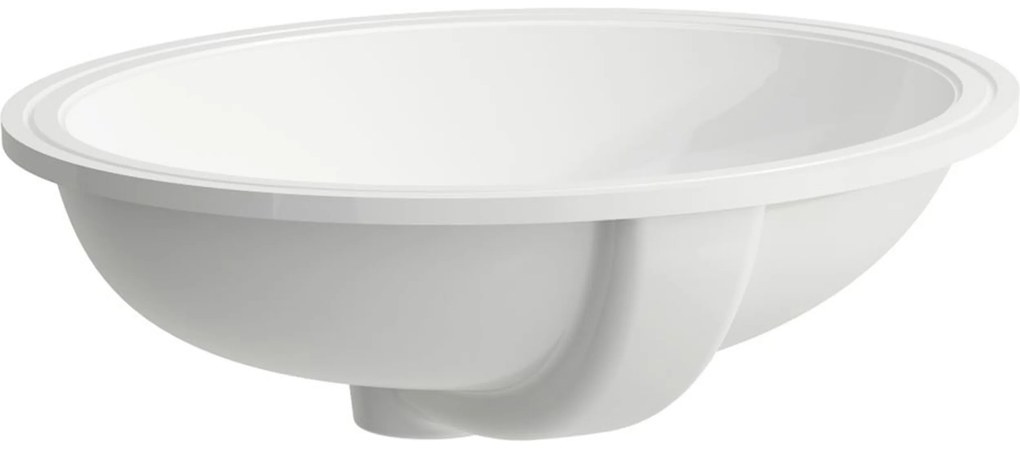 Laufen Savoy lavoar 44x36 cm oval sub blat alb H8189430001091