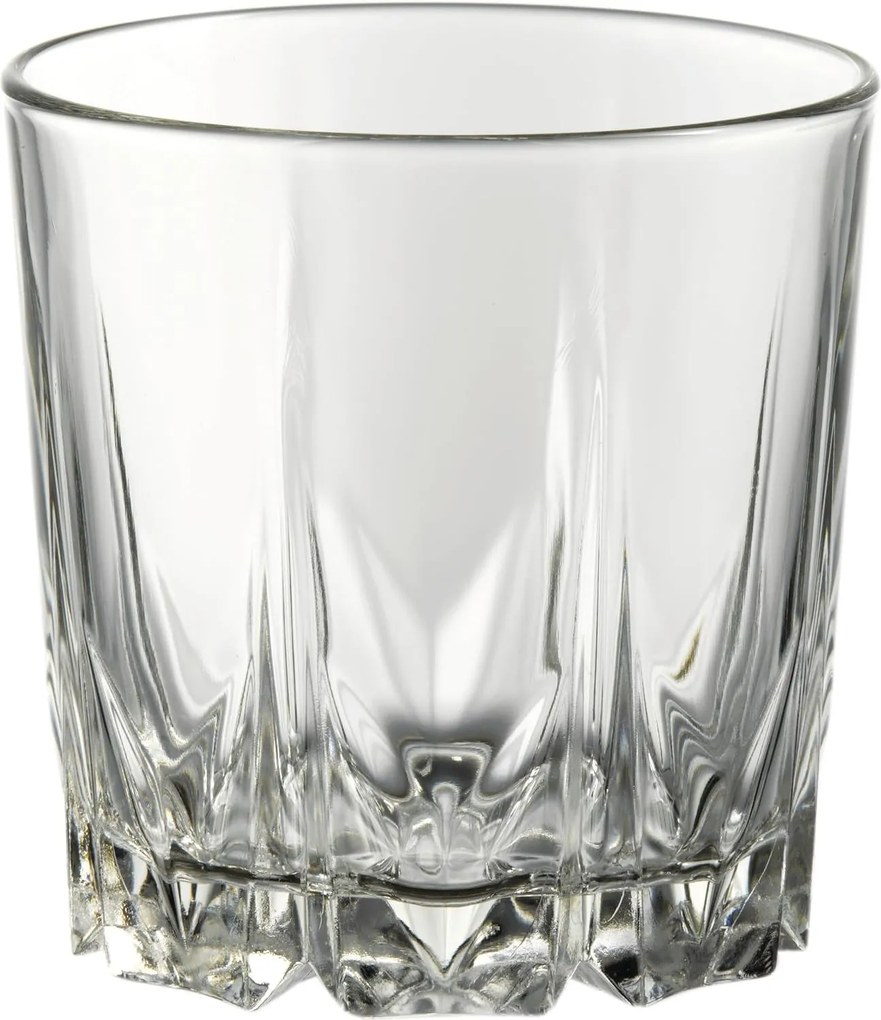 Set pahare whiskey (6 buc) Karat-V - 295 sticlă 8,5 x 8,5 x 8,7 cm Transparent P14A