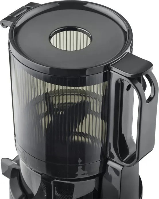 Storcator cu presare la rece slow juicer Caso Juice Fit Pro, 250 W, 1 l, 40 rpm, Safety Stop, Functionare silentioasa, Negru mat