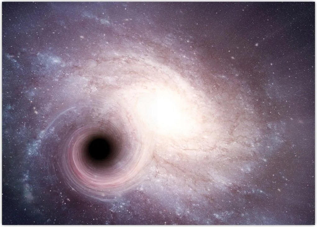 Tablou - Galaxii spiralate (70x50 cm)