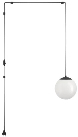 Lustră pe cablu Eglo 900977 RONDO 1xE27/40W/230V