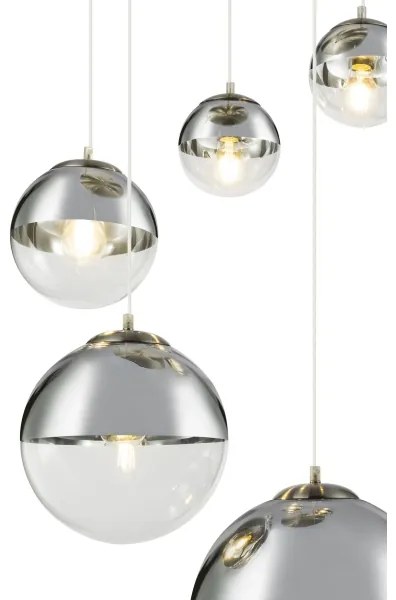 Globo - Lustră pe cablu 5xE27/60W/230V