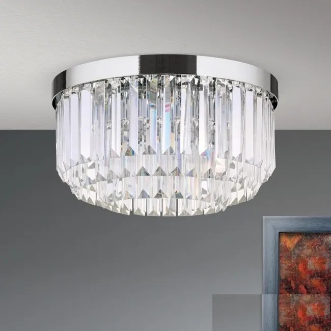 Lustra LED design LUX PRISM 35cm, chrome