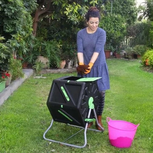 Plastia Compostor rotativ UNO, 105 l