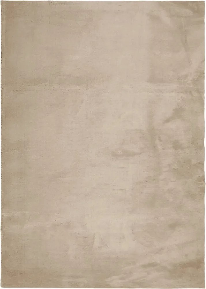 vidaXL Covor HUARTE, fir scurt, moale și lavabil, nisipiu, 240x340 cm