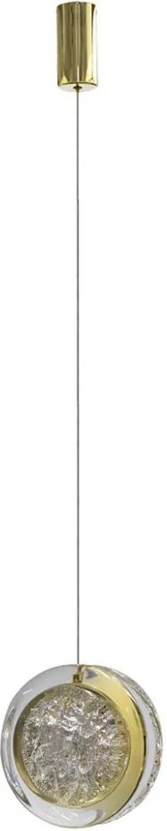 Pendul LED design decorativ EUFORIA 13 auriu