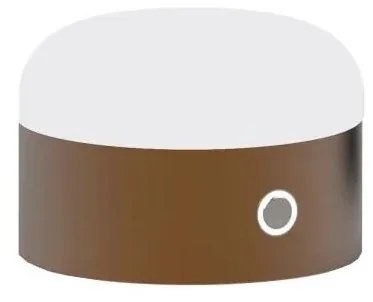 Ideal Lux - Lampă de birou LED tactil MIGNON LED/5W/5V pr. 10 cm CRI 90 maro