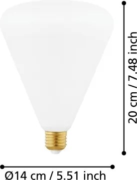 Bec dimmabil LED E27/4W/230V 2700K - Eglo 11902