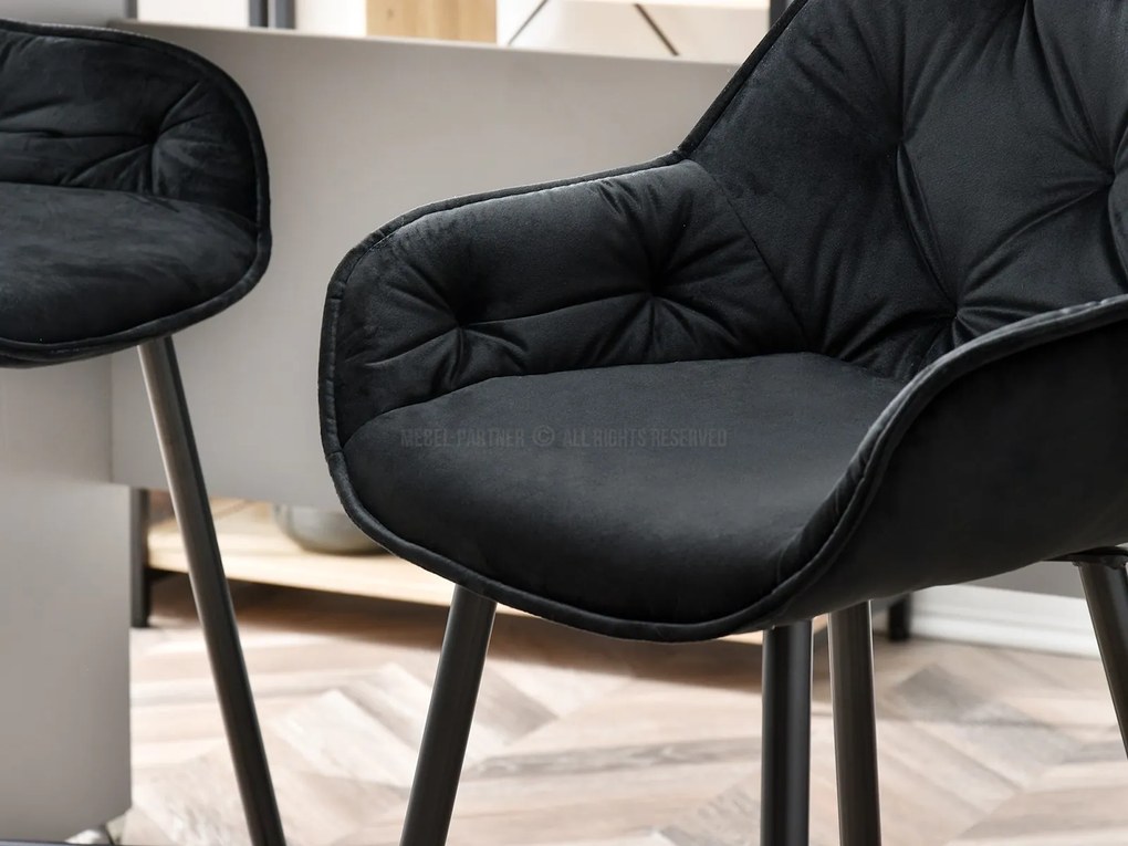 Scaun Lars (negru). Promo -19%. 1110716