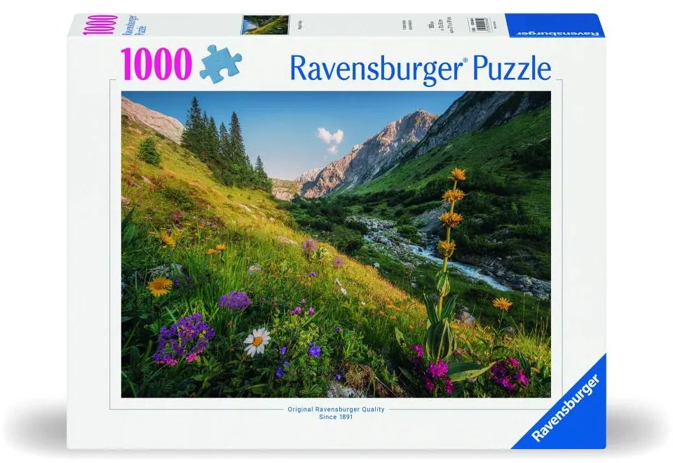PUZZLE IN GRADINA DIN EDEN 1000 PIESE DESIGN NOU - RAVENSBURGER (RVSPA00484)