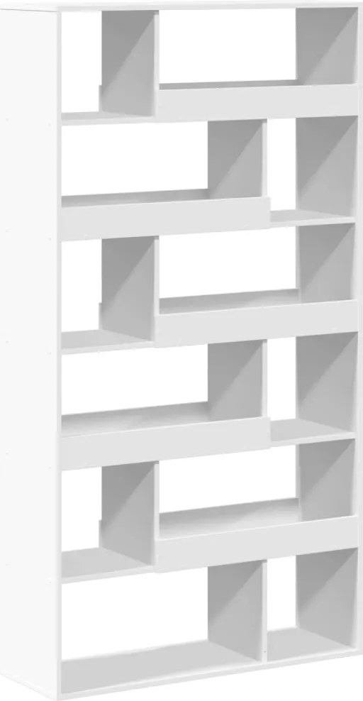 vidaXL Separator de cameră, alb, 100x33x187,5 cm, lemn prelucrat