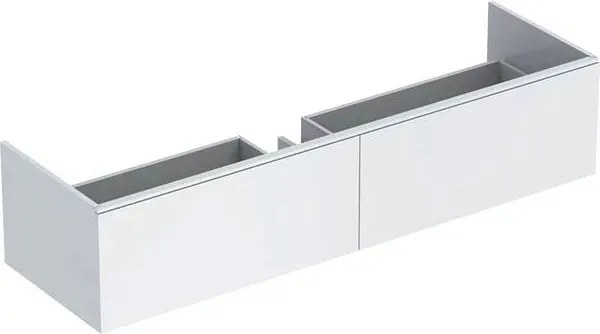 Dulap baza pentru lavoar suspendat Geberit Xeno2 alb 2 sertare 140 cm