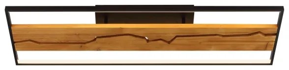 Brilliant - Plafonieră LED dimabilă THUNDER LED/42W/230V 3000K negru/maro