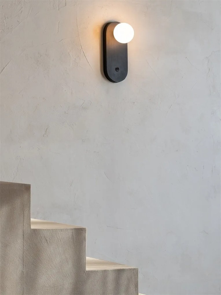 Aplica de perete din bambus negru Java