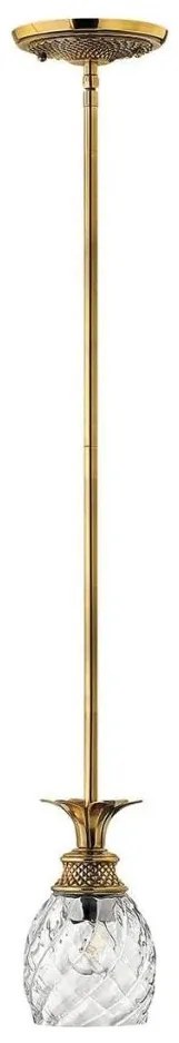 Lustră pe tijă Hinkley HK-PLANTATION-MP-BB PLANTATION 1xE27/60W/230V auriu