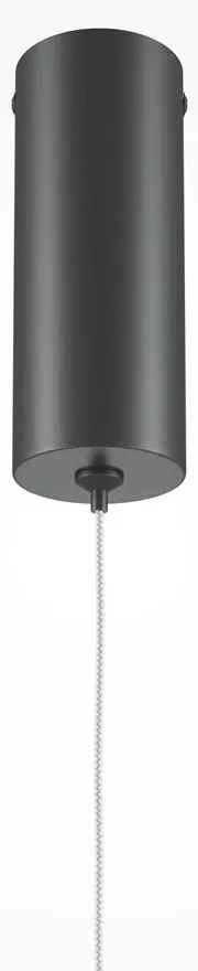 Pendul LED liniar stil minimalist Halo negru