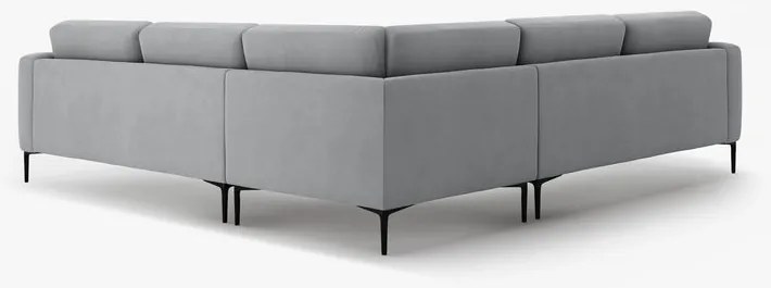 Coltar Bemy 5 locuri catifea Salvador L290 cm