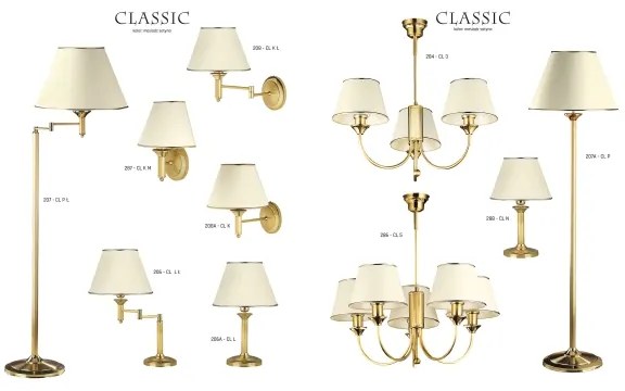 Jupiter 284- CL 3 - Lustra CLASSIC 3xE27/60W/230V