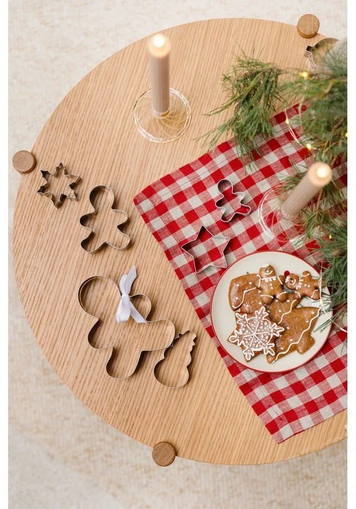 Suport pentru farfurii din material textil 35x45 cm Red Gingham – Linen Tales