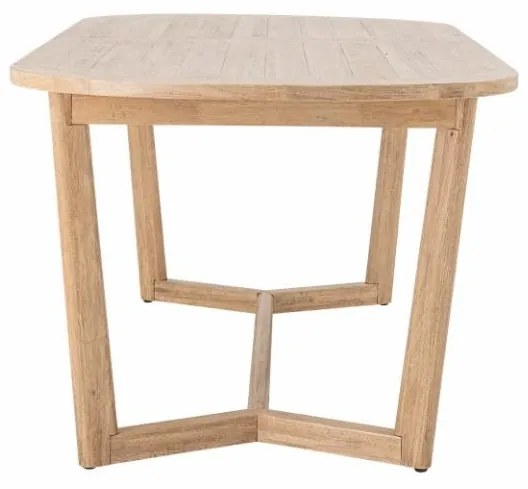 Masă de dining din lemn de cauciuc, natur, 200×100 cm „Serrone”- Creative Collection