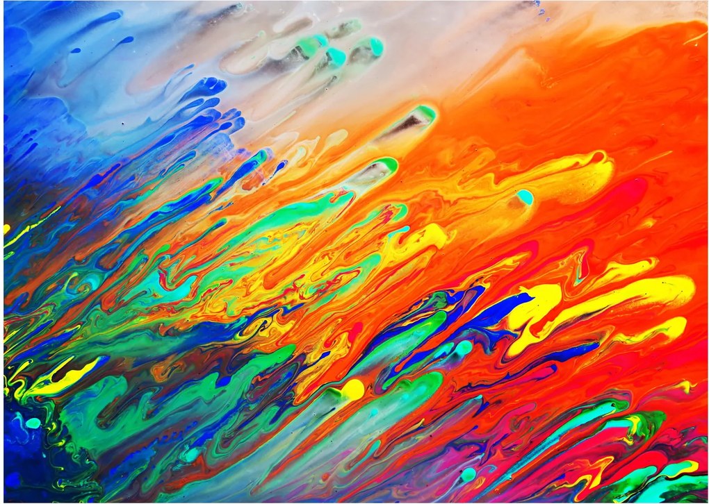 Tablou - Abstract colorat (70x50 cm)