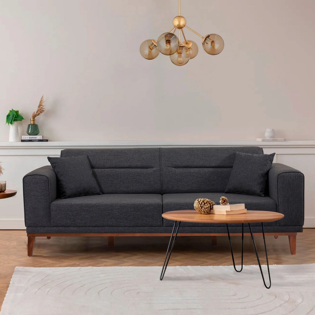 Set canapea fotoliu Lesan (Antracit). 1072784