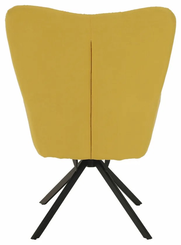 Scaun pivotant KOMODO, galben