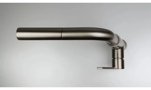 Baterie pentru chiuvetă Deante BQS_D73M SILIA – cu duș extractibil, finisaj titan