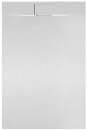 Cadita Baie Din Compozit , Smack , 100x70 Cm, Cu Sifon, Alb US