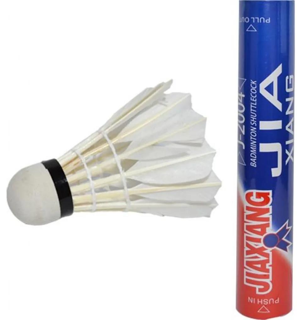 Fluturasi badminton din pene, 12 buc/set