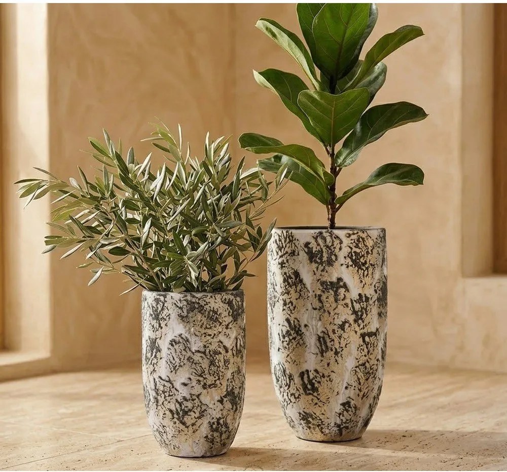 Ghiveci din ceramică handmade ø 19 cm Barreiro – Ego Dekor