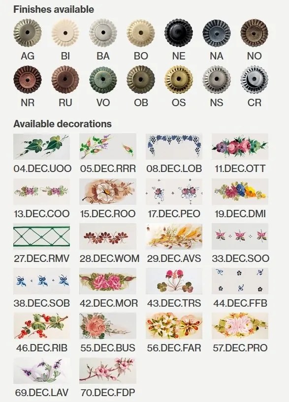Plafoniera design clasic realizata manual CAPUA 44cm