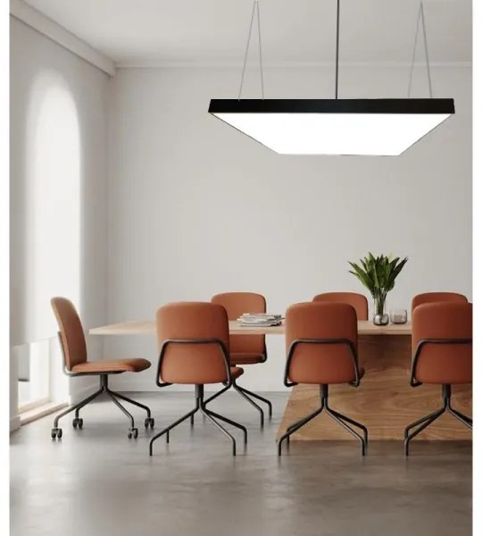 Lustră LED pe cablu LED/240W/230V 4000K 120x120 cm