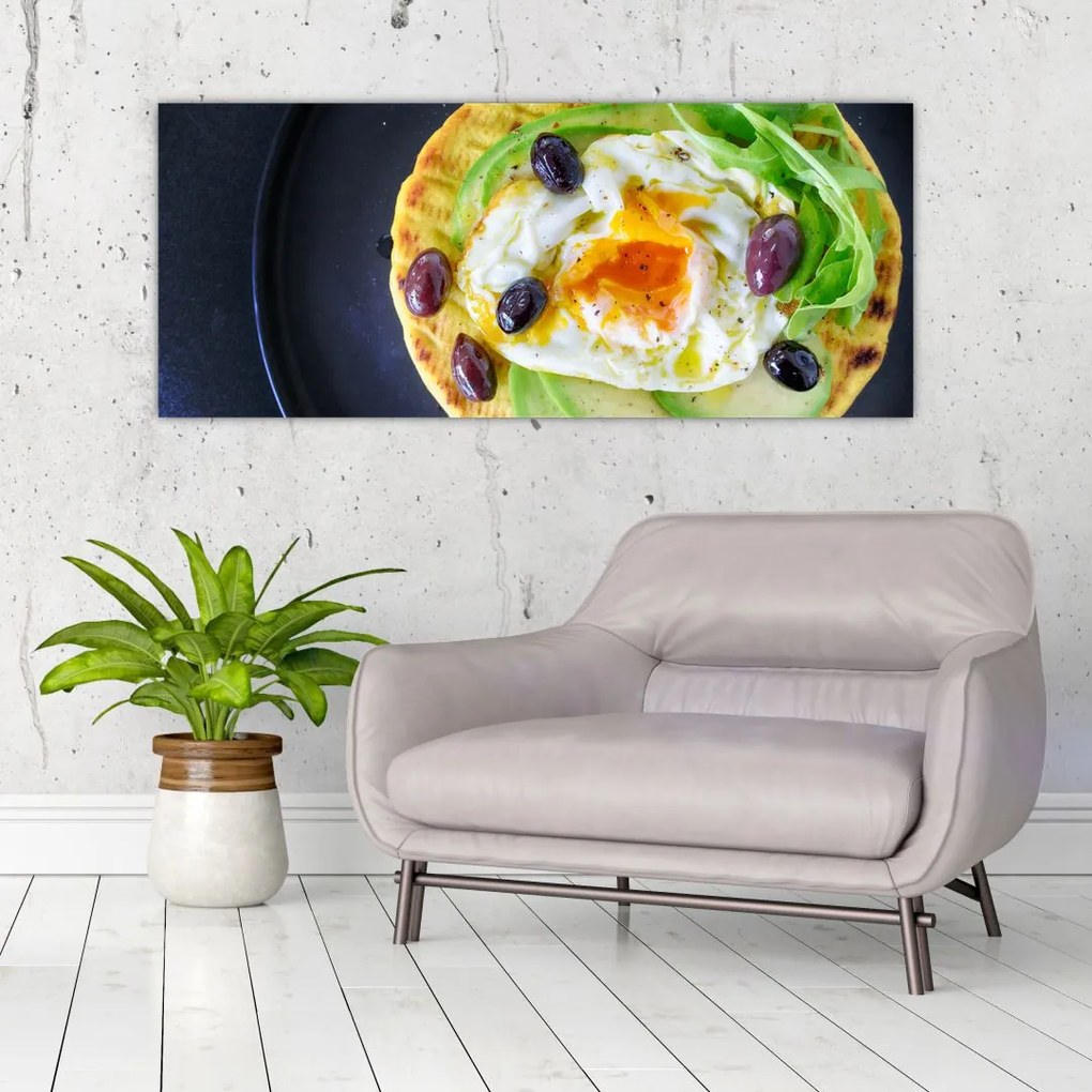 Tablou cu clătită sănătoasă (120x50 cm)