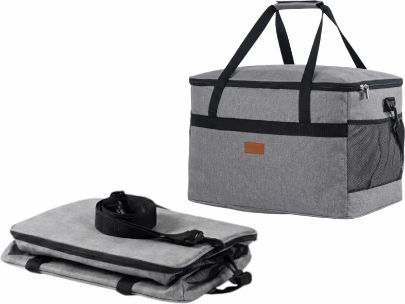 Geanta termica de calatorie CAMP TOUR 40L, gri