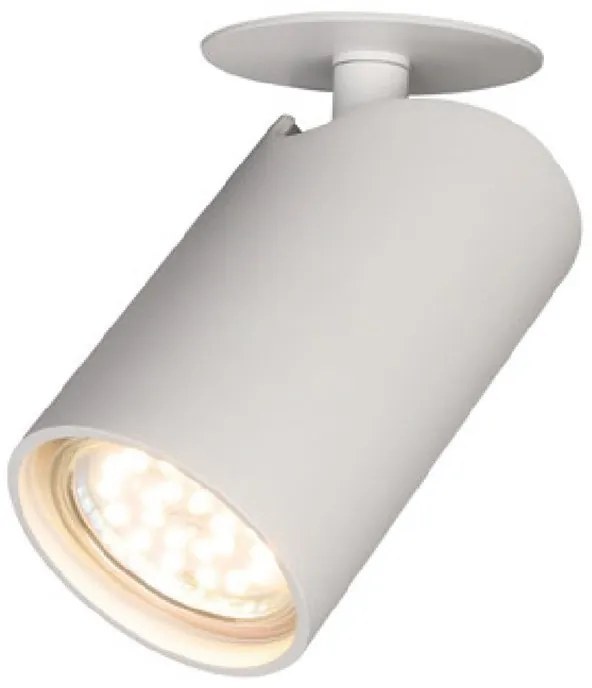 Spot incastrabil directionabil Sal alb