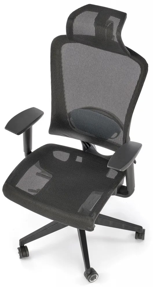 Scaun de birou Goliat negru H125 cm