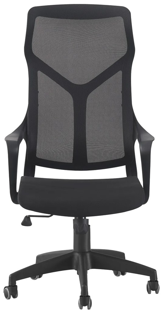 Scaun ergonomic, spatar mesh, inaltime reglabila, Negru