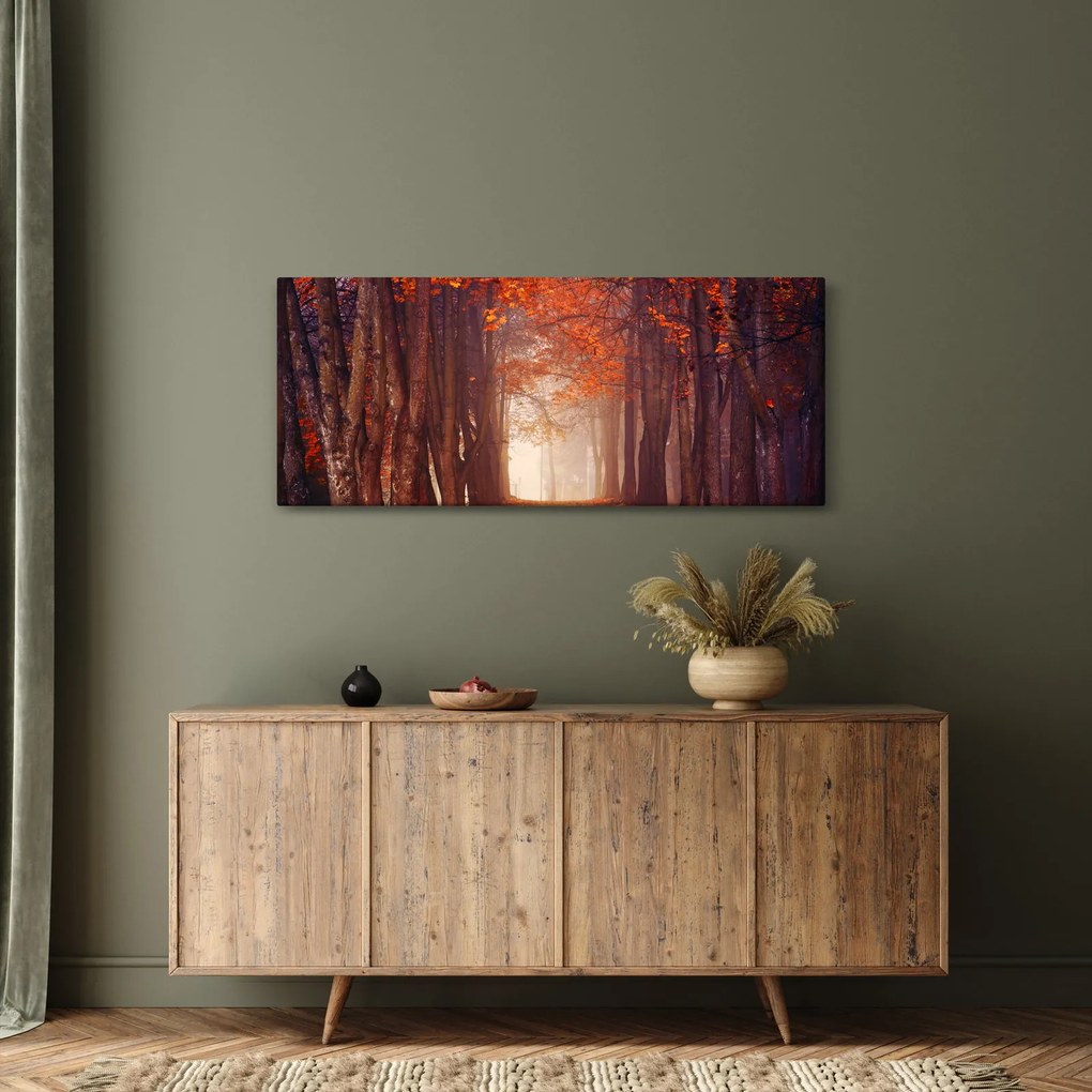 Tablou - Pădurea de toamnă (120x50 cm)