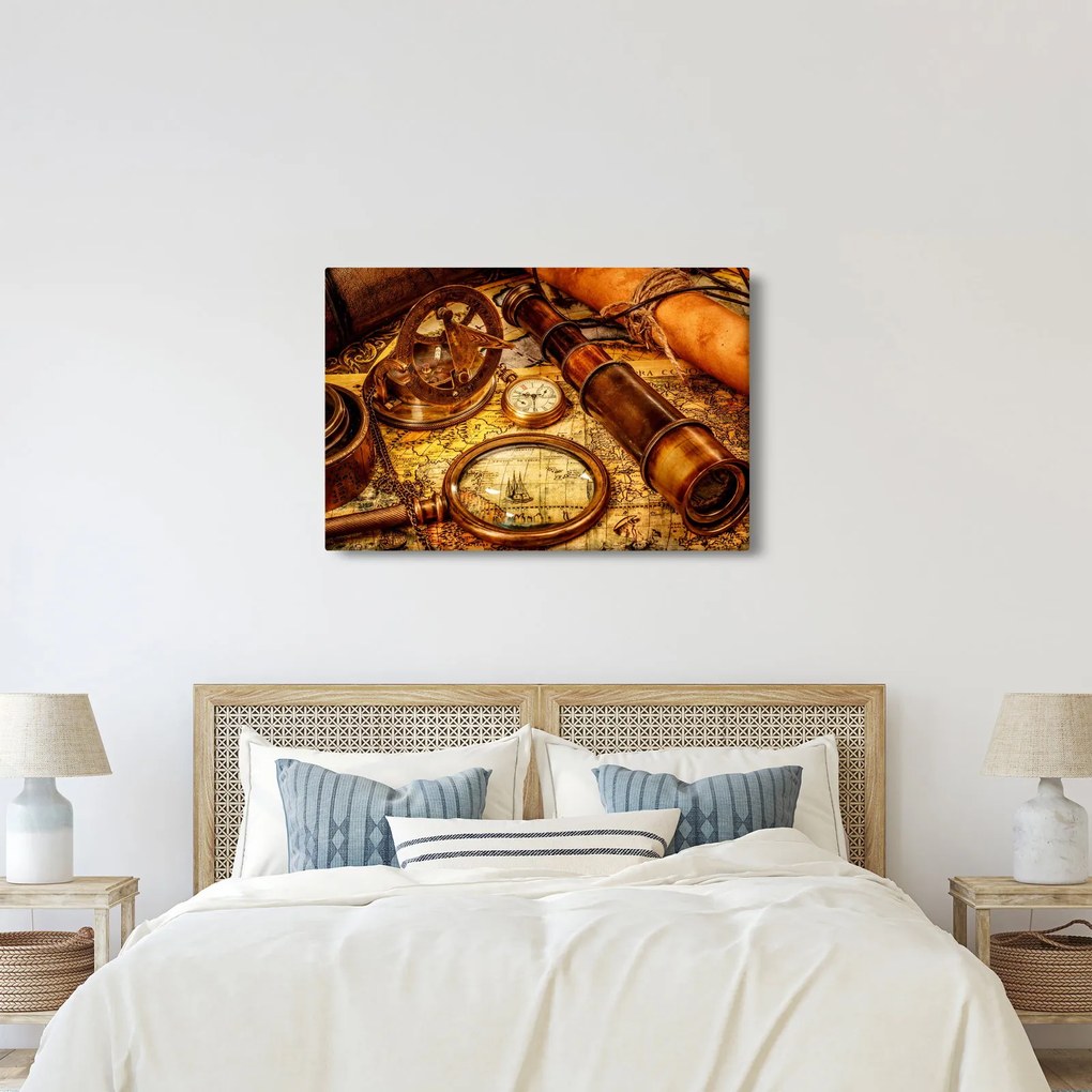 Tablou - uneltele itorice ale marinarior (90x60 cm)
