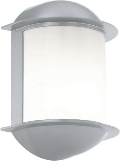 Aplica de exterior cu LED Eglo Modern Isoba 1x7W, 16x22x10cm, aluminiu, silver